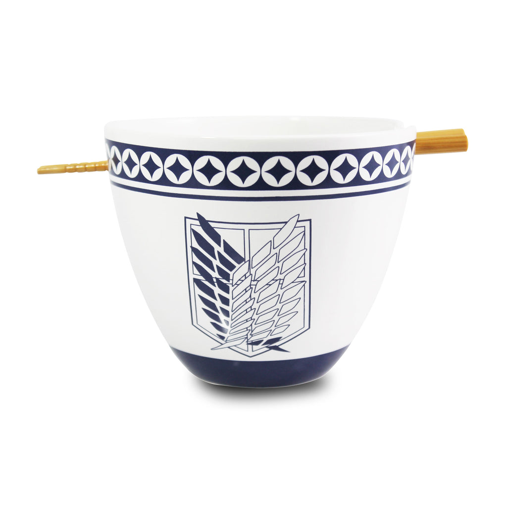 Immagine del prodotto Attack on Titan - Ciotola Ramen con simbolo Scout e bacchette