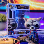 Immagine del prodotto Guardiani della Galassia - Figura Funko Pop di Rocket Raccoon con testa oscillante