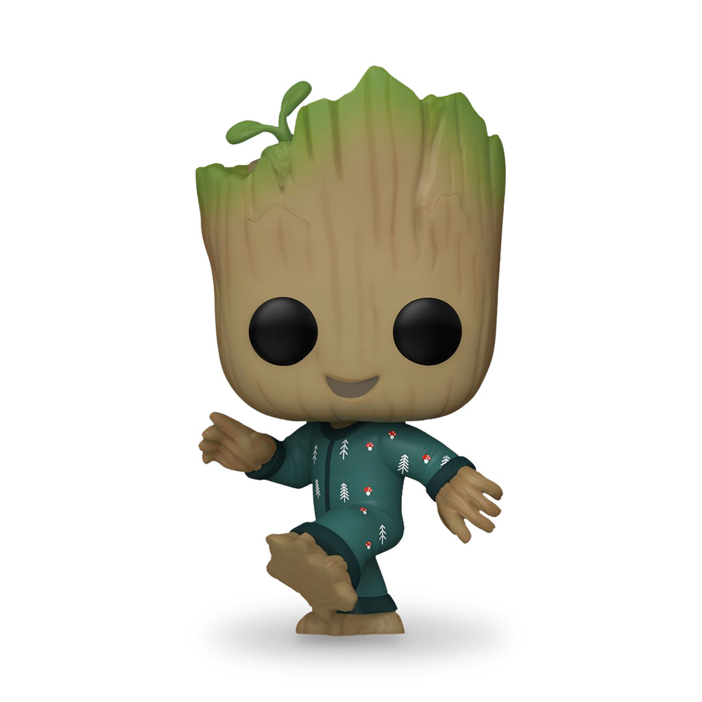 Produktbild I Am Groot - Groot in Onesie Funko Pop Wackelkopf-Figur