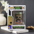 Produktbild I Am Groot - Groot mit Käsebällchen Funko Pop Wackelkopf-Figur