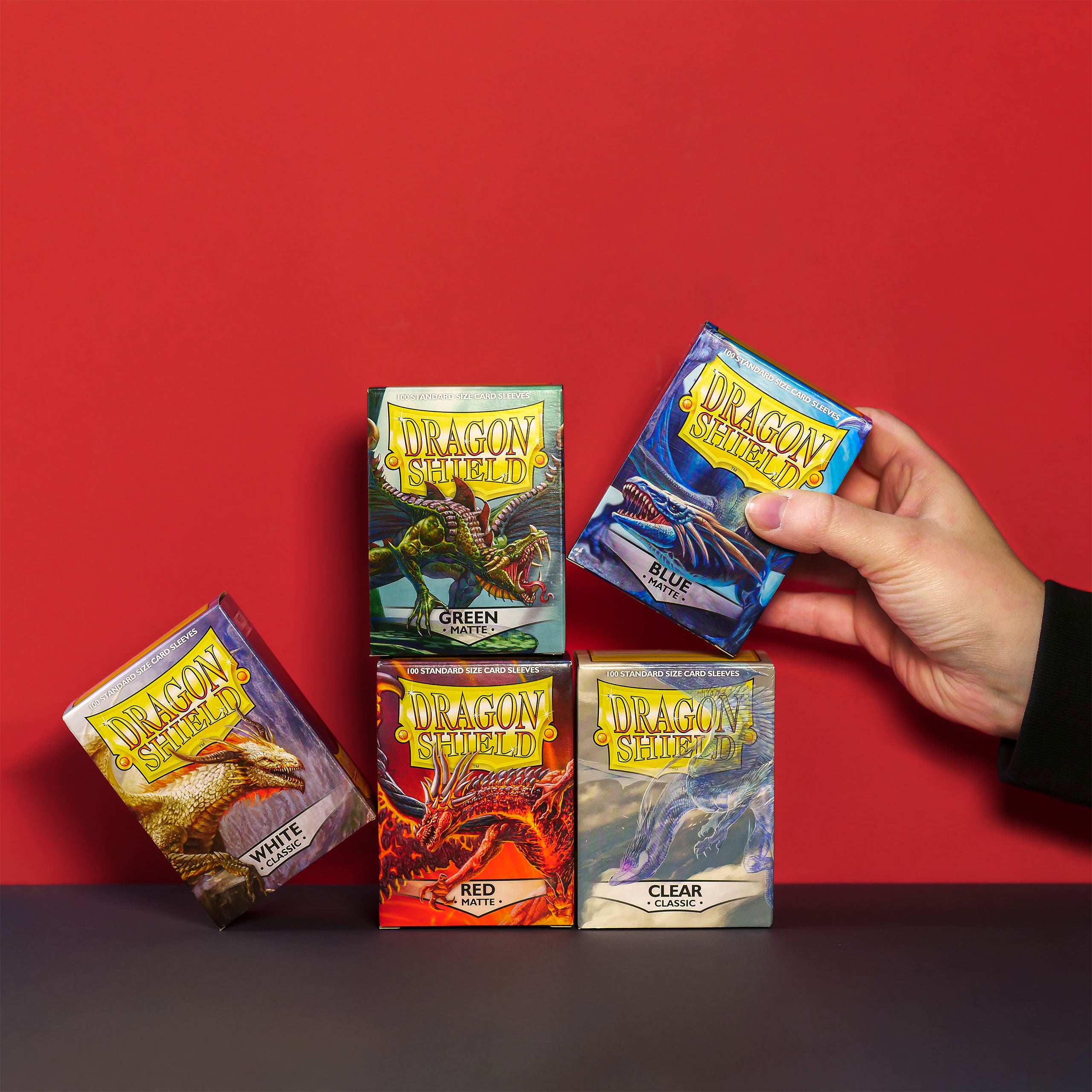 Immagine del prodotto Dragon Shield - Bustine per carte set di 100 bianche