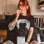 Immagine del prodotto Sesamo Apriti - T-shirt nera Cookie Monster Moonnight