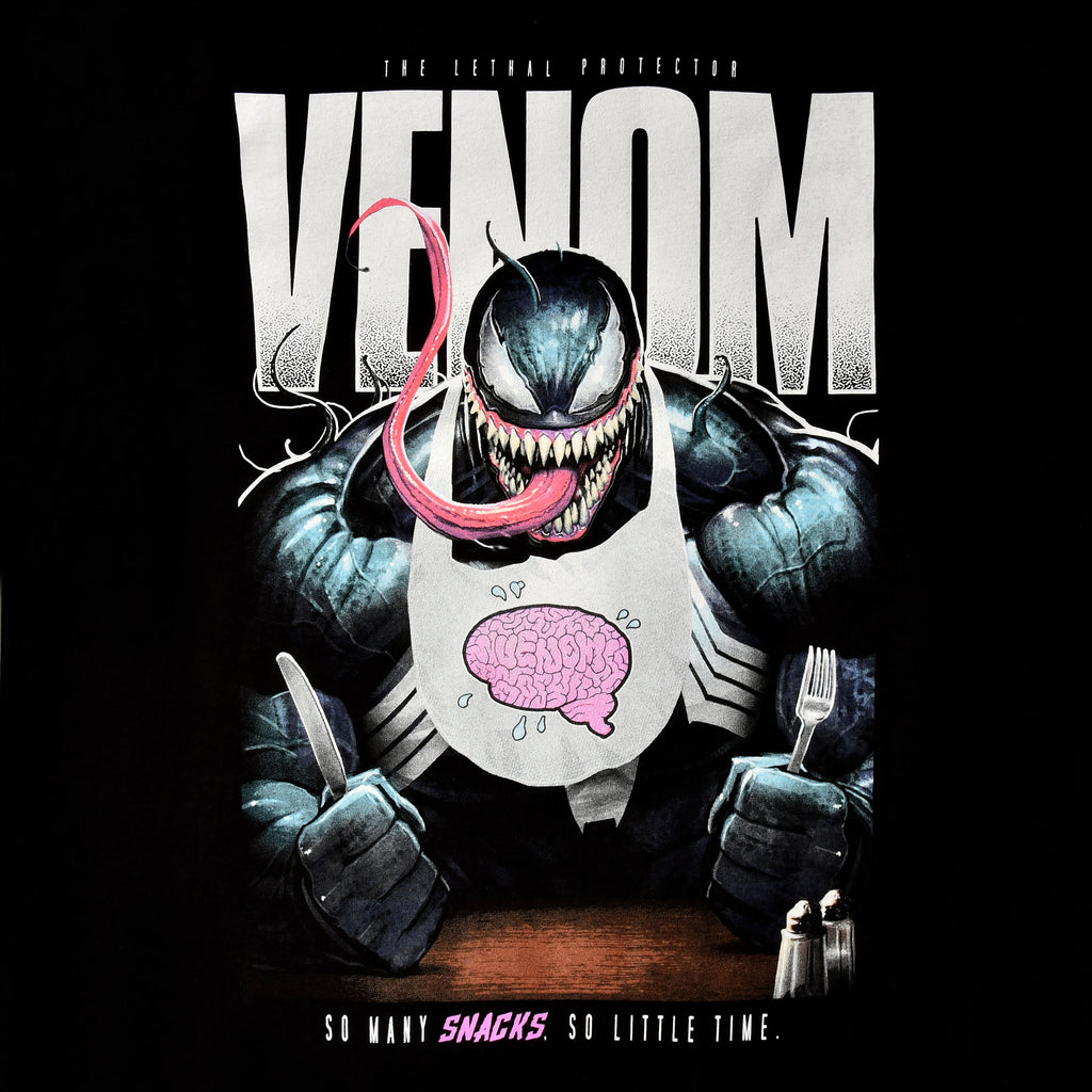 Image produit Venom - So Many Snacks t-shirt noir