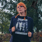 Immagine del prodotto Mercoledì - T-shirt nera 'Il nero è il mio colore felice'