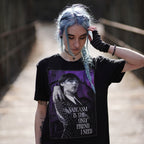 Immagine del prodotto Wednesday - T-shirt di sarcasmo nera