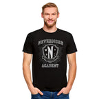 Immagine del prodotto Wednesday - T-shirt nera Nevermore Academy