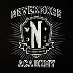 Immagine del prodotto Wednesday - T-shirt nera Nevermore Academy
