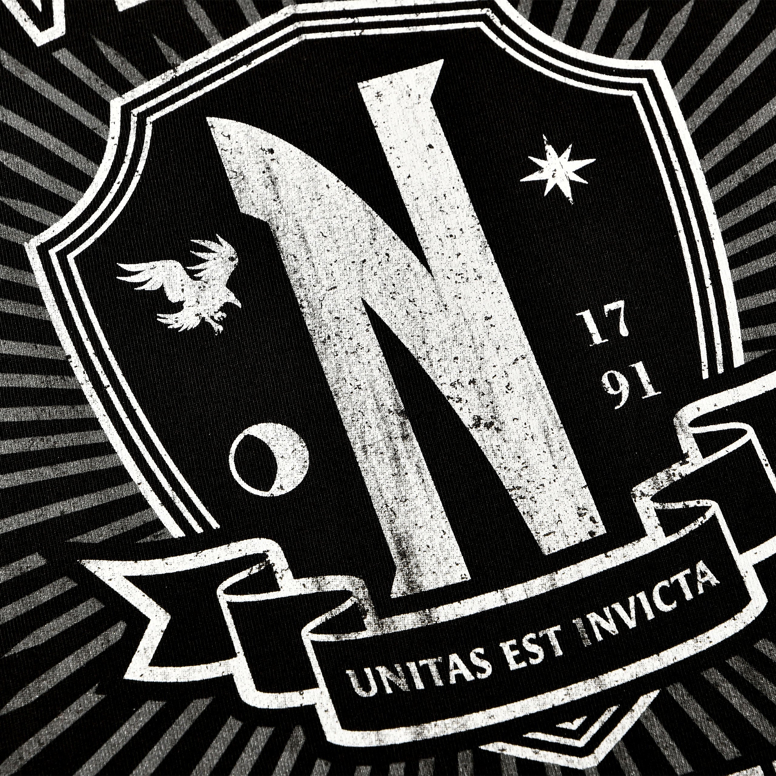 Immagine del prodotto Wednesday - T-shirt nera Nevermore Academy