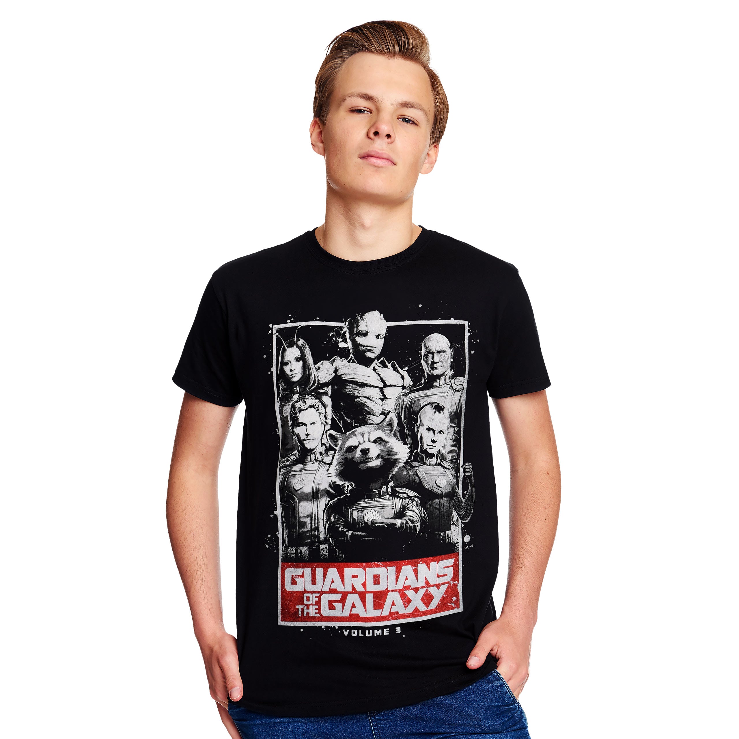 Image produit Les Gardiens de la Galaxie - Les Gardiens Vol. 3 T-Shirt Noir