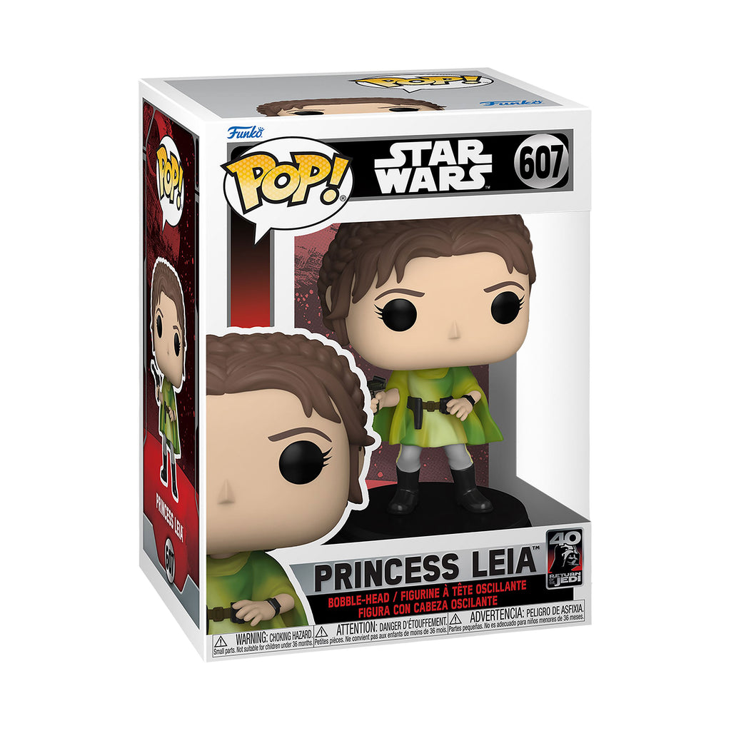 Immagine del prodotto Star Wars - Principessa Leia 40° Anniversario Funko Pop Figura con Testa Oscillante