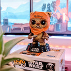 Immagine del prodotto Star Wars - Wicket 40th Anniversary Funko Pop Figura con Testa Mobile