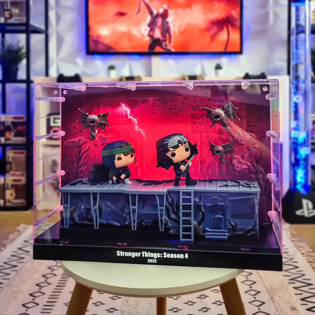 Produktbild Stranger Things - Dustin & Eddie Funko Pop Deluxe Diorama