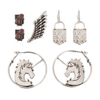Image produit Attack on Titan - Ensemble de boucles d'oreilles