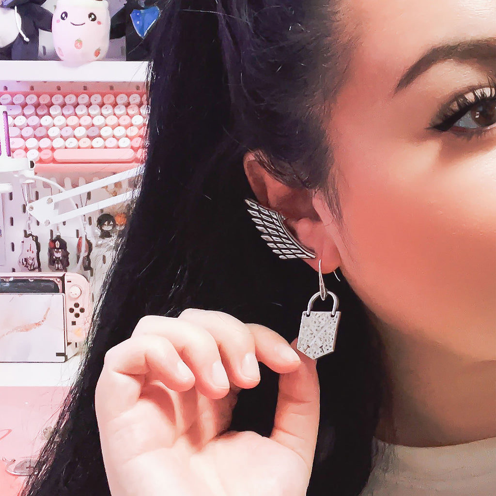 Image produit Attack on Titan - Ensemble de boucles d'oreilles