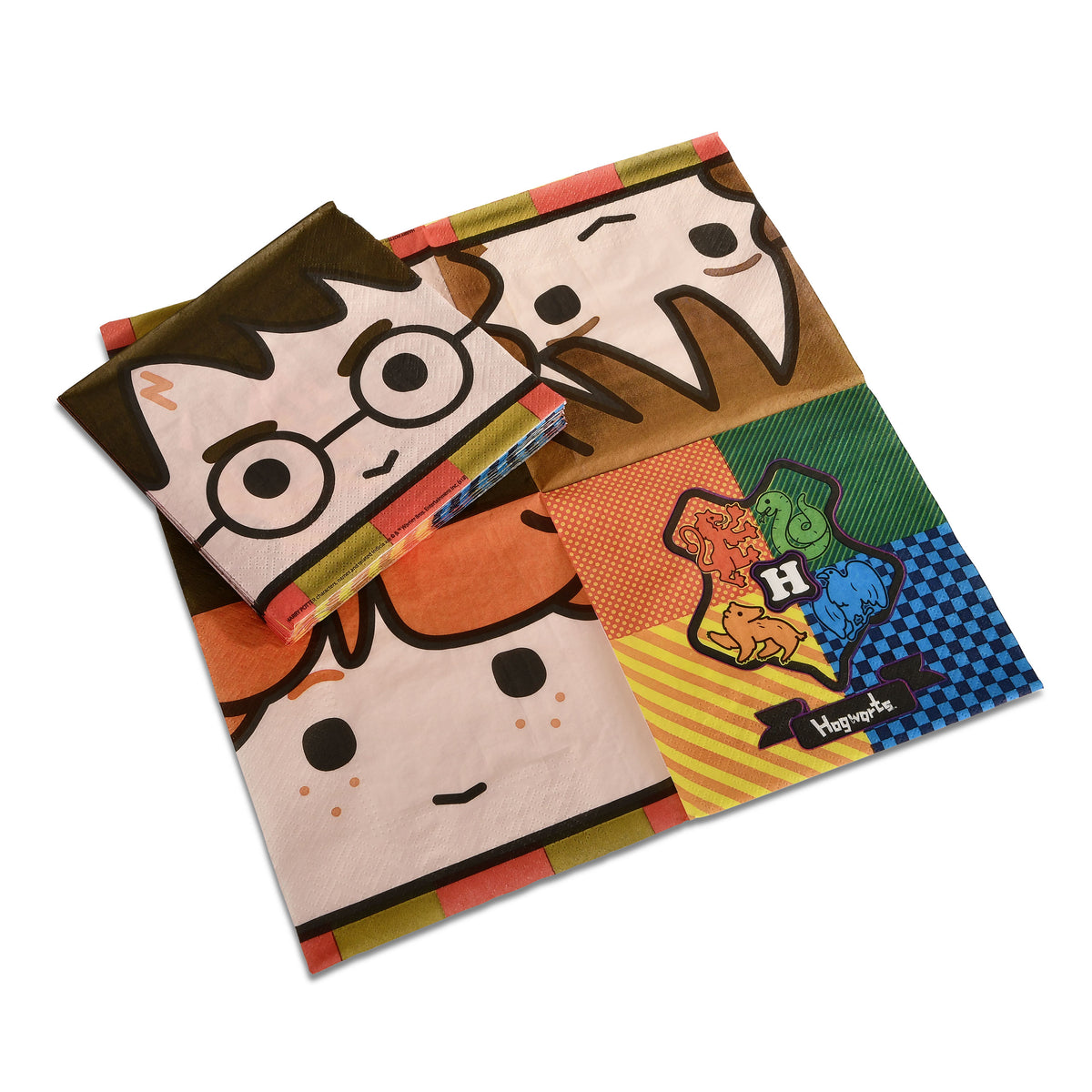 Image produit Harry Potter - Ensemble de serviettes pour fête d'anniversaire