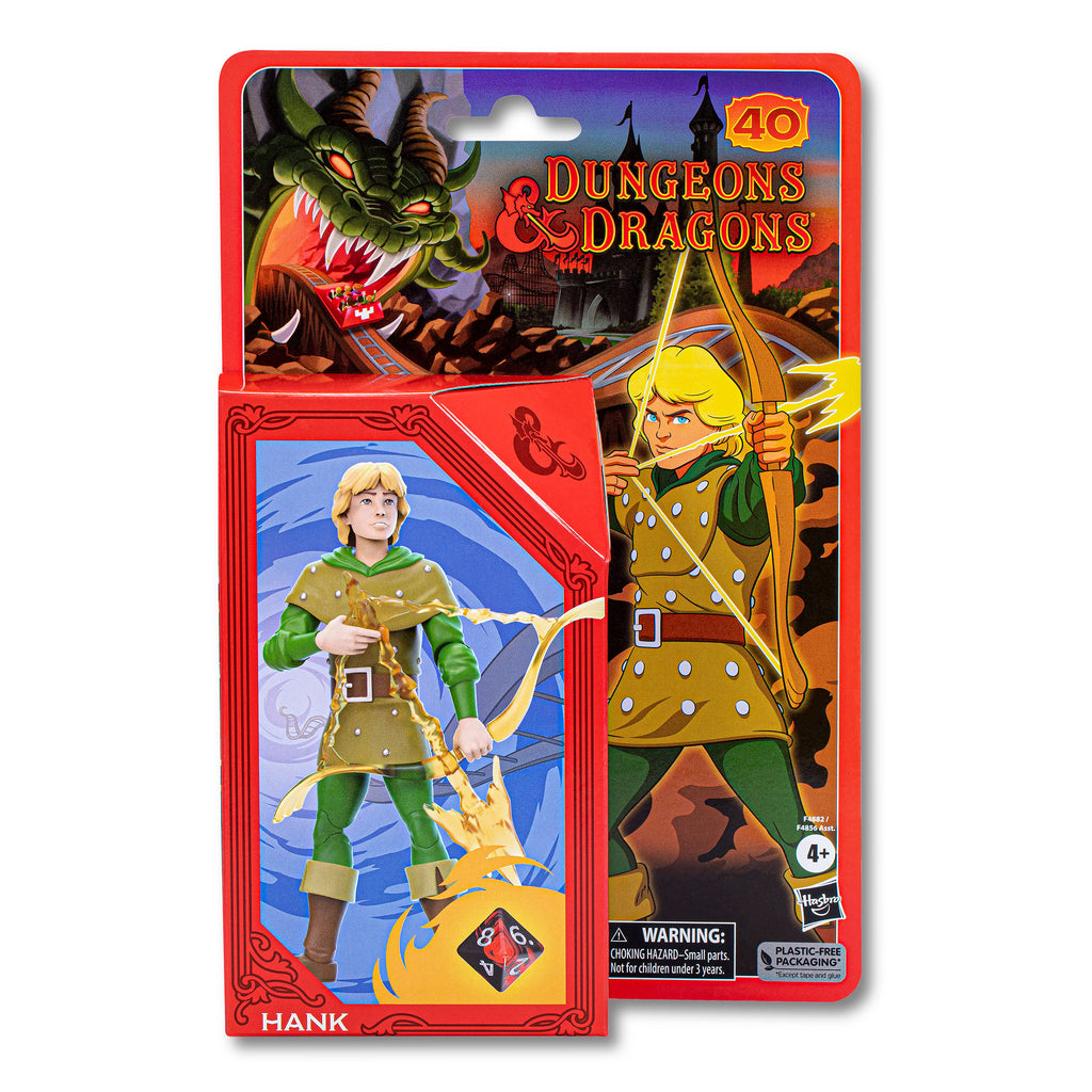Image produit Dungeons & Dragons - Figurine d'action classique de dessin animé Hank