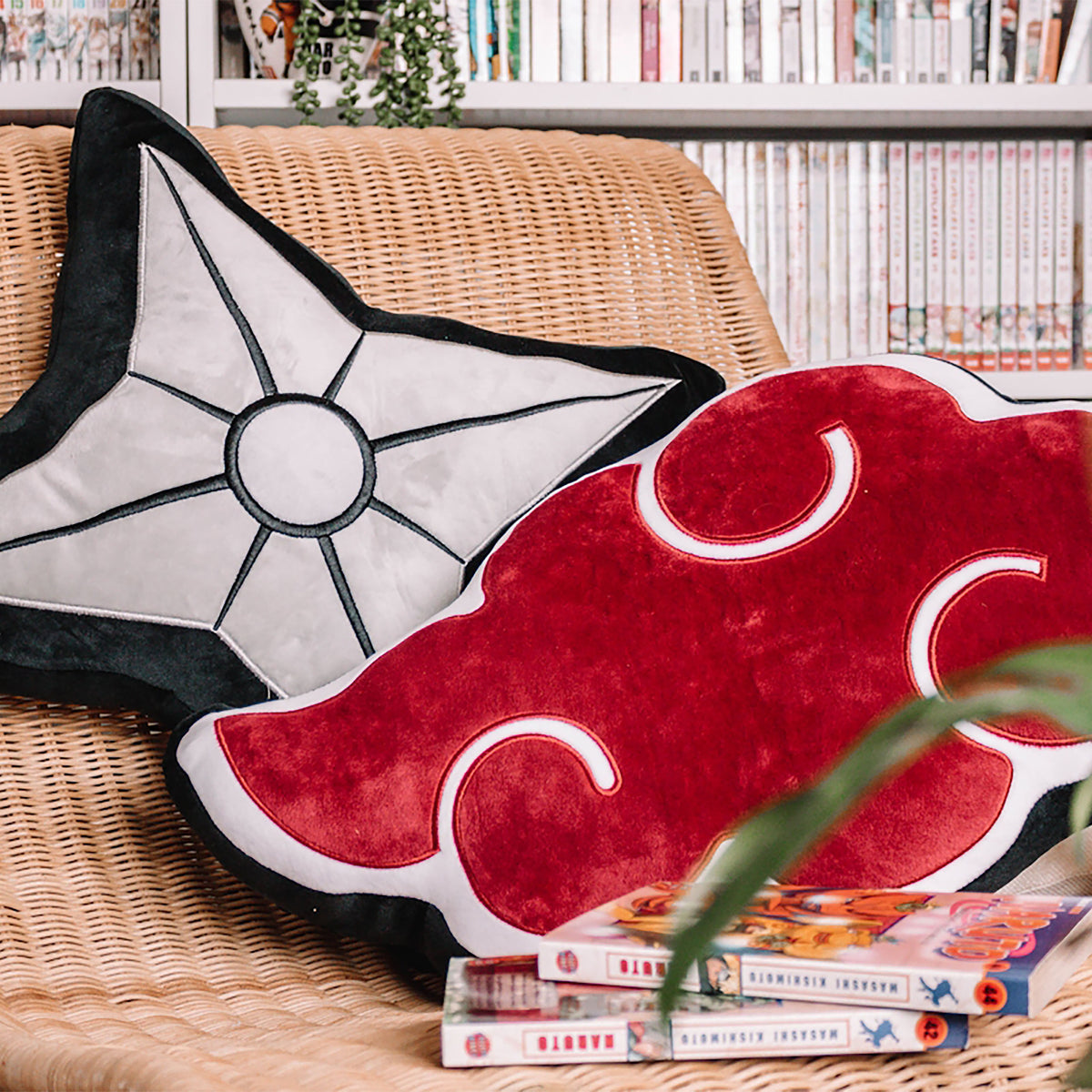 Produktbild Naruto Shippuden - Akatsuki Symbol Kissen