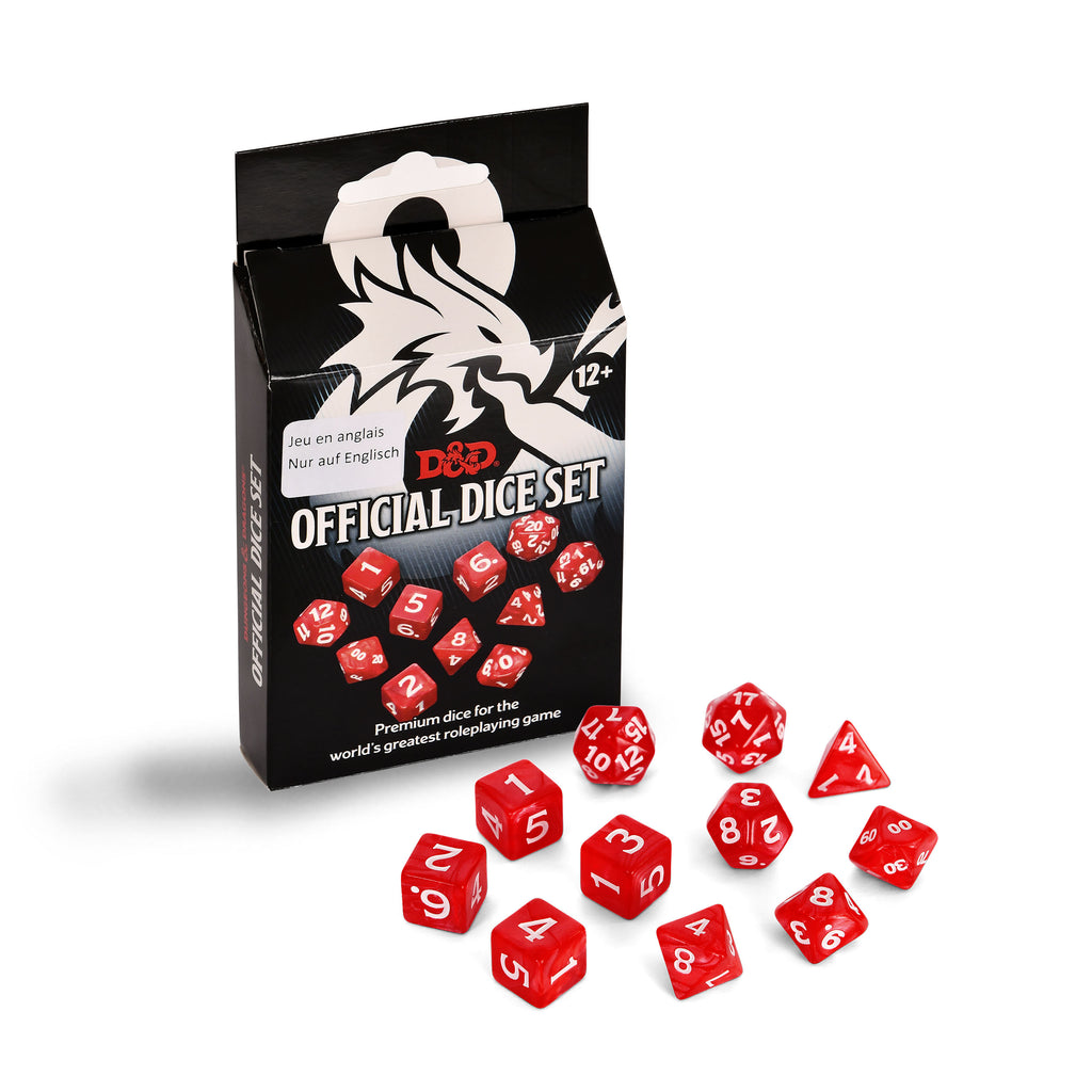 Image produit Dungeons & Dragons - Set de dés officiel 11pcs