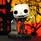 Produktbild Nightmare Before Christmas - Jack Skellington mit Grabstein Funko Pop Figur