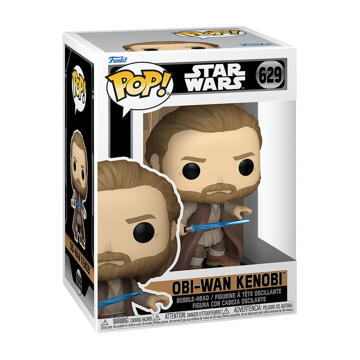 Immagine del prodotto Obi-Wan Battle Funko Pop Figura a Testa Mobile - Star Wars