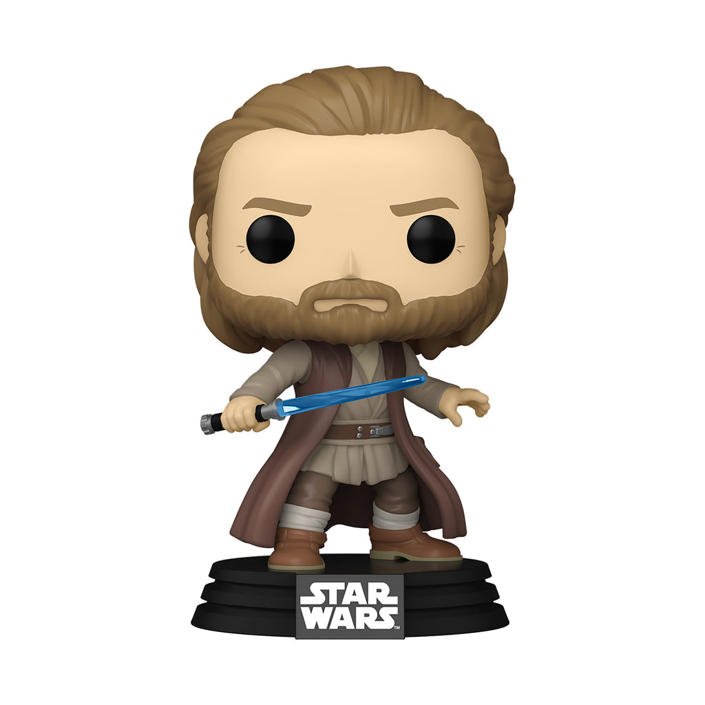 Immagine del prodotto Obi-Wan Battle Funko Pop Figura a Testa Mobile - Star Wars