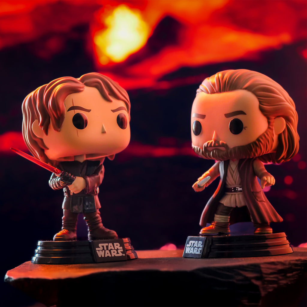Immagine del prodotto Obi-Wan Battle Funko Pop Figura a Testa Mobile - Star Wars