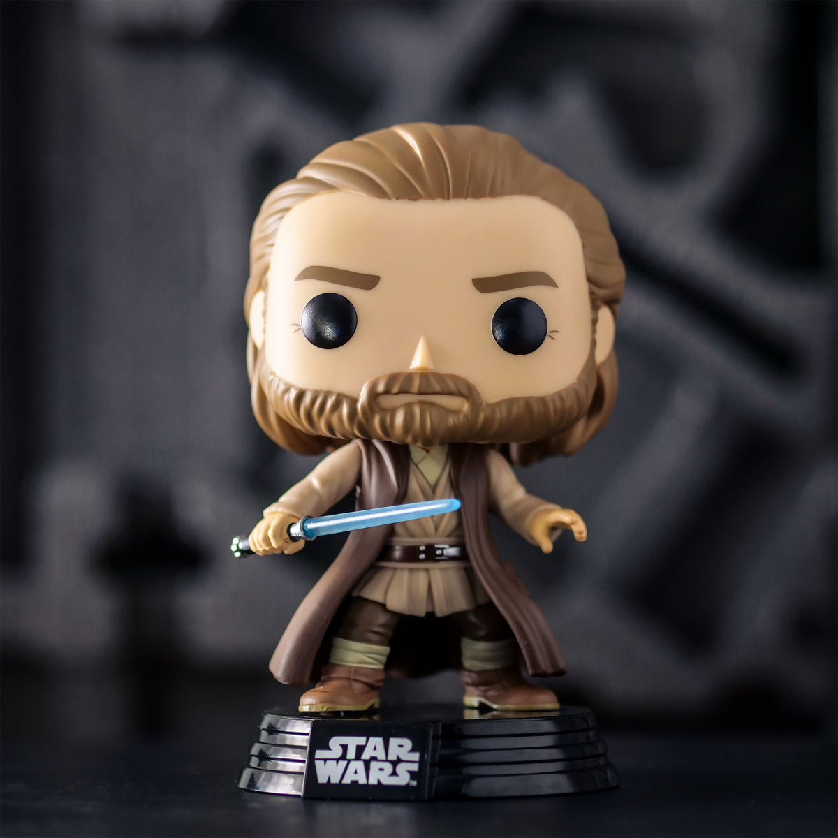 Immagine del prodotto Obi-Wan Battle Funko Pop Figura a Testa Mobile - Star Wars