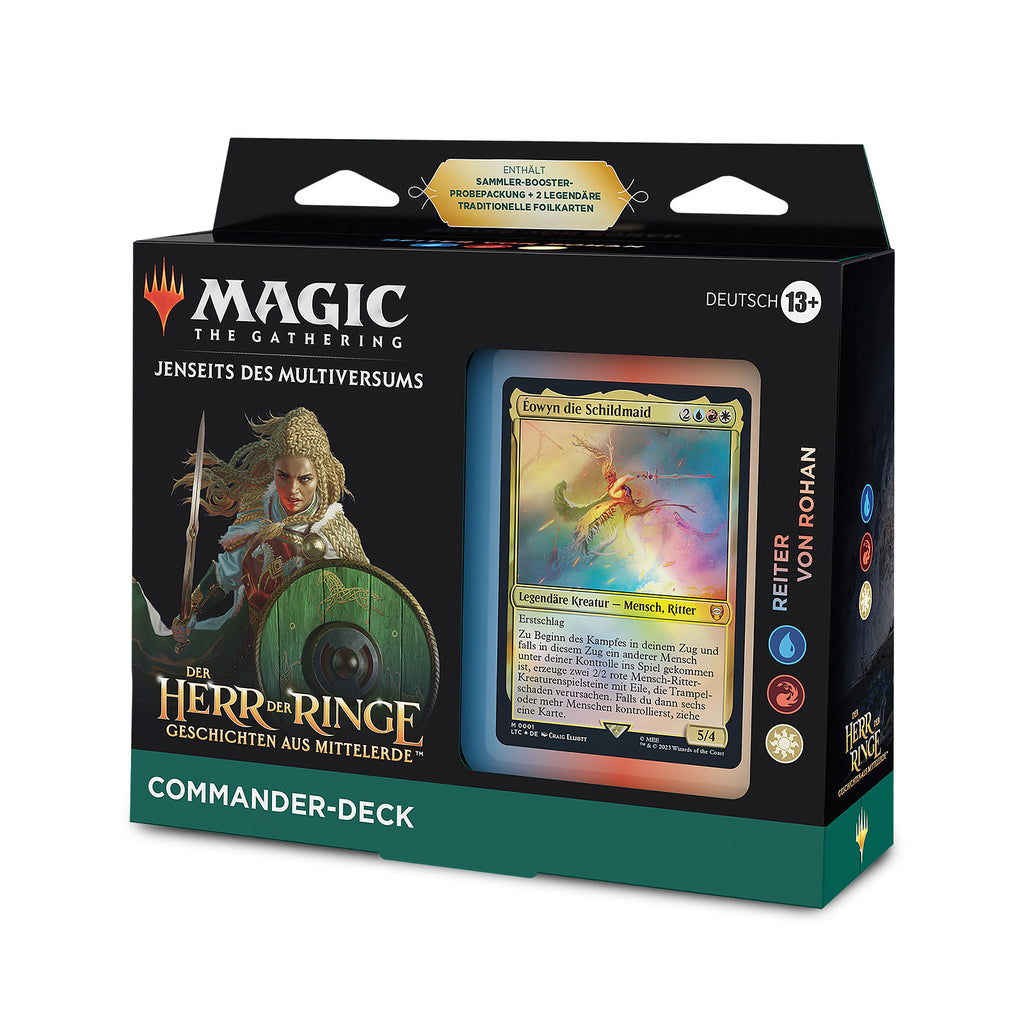 Immagine del prodotto Signore degli Anelli Terra di Mezzo Cavalieri di Rohan Commander Deck - Magic The Gathering