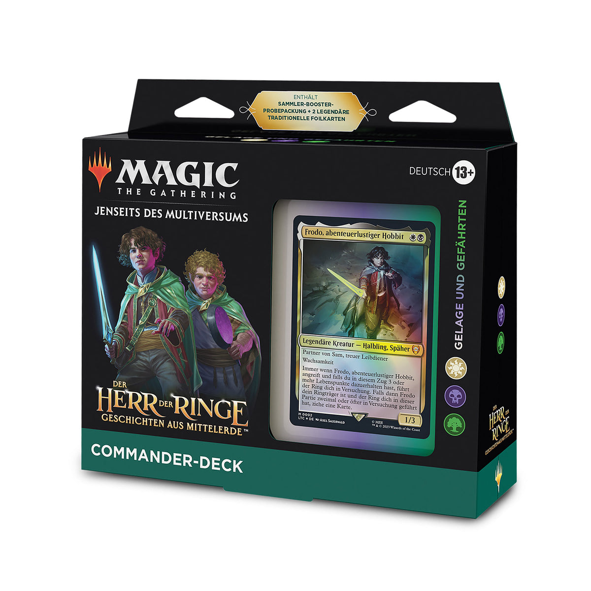 Immagine del prodotto Il Signore degli Anelli Terra di Mezzo Banchetto e Compagni Commander Deck - Magic The Gathering