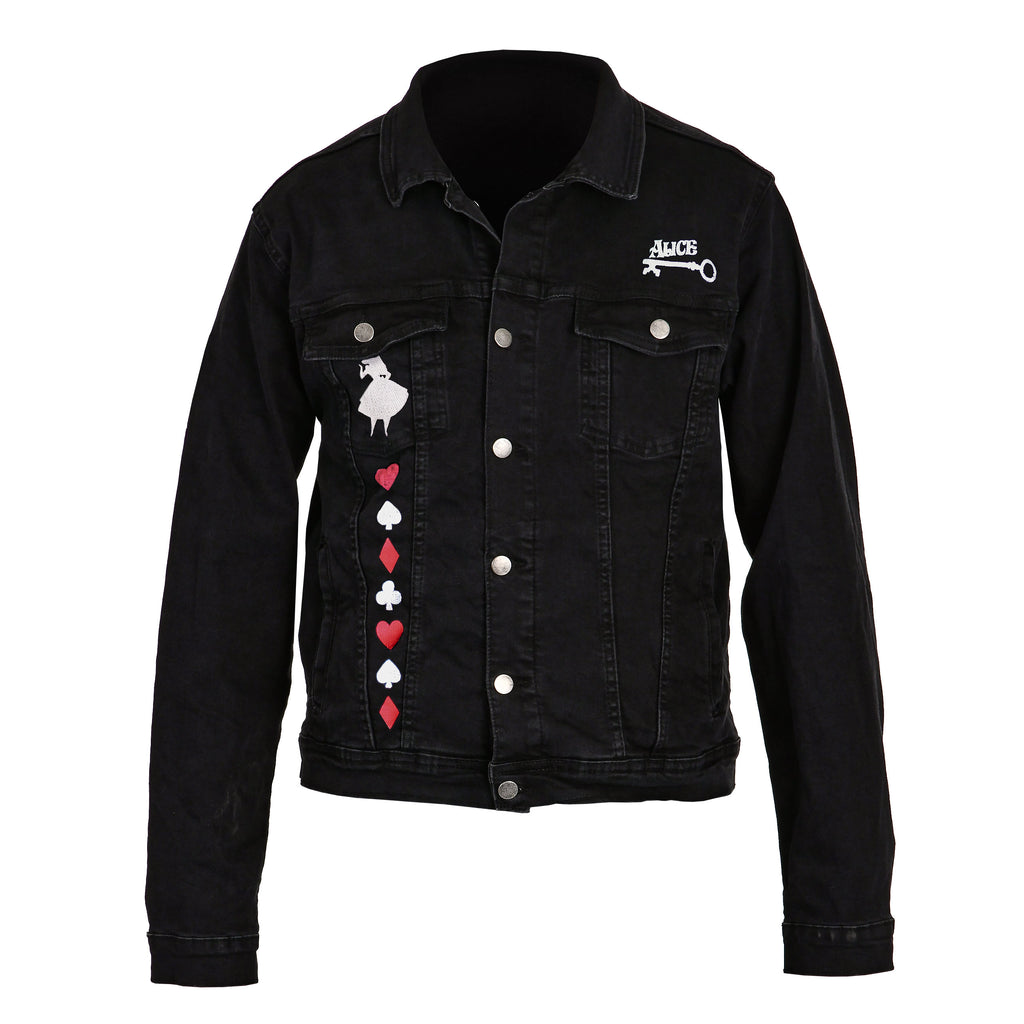 Produktbild Alice im Wunderland - World Of My Own Jeansjacke Damen schwarz