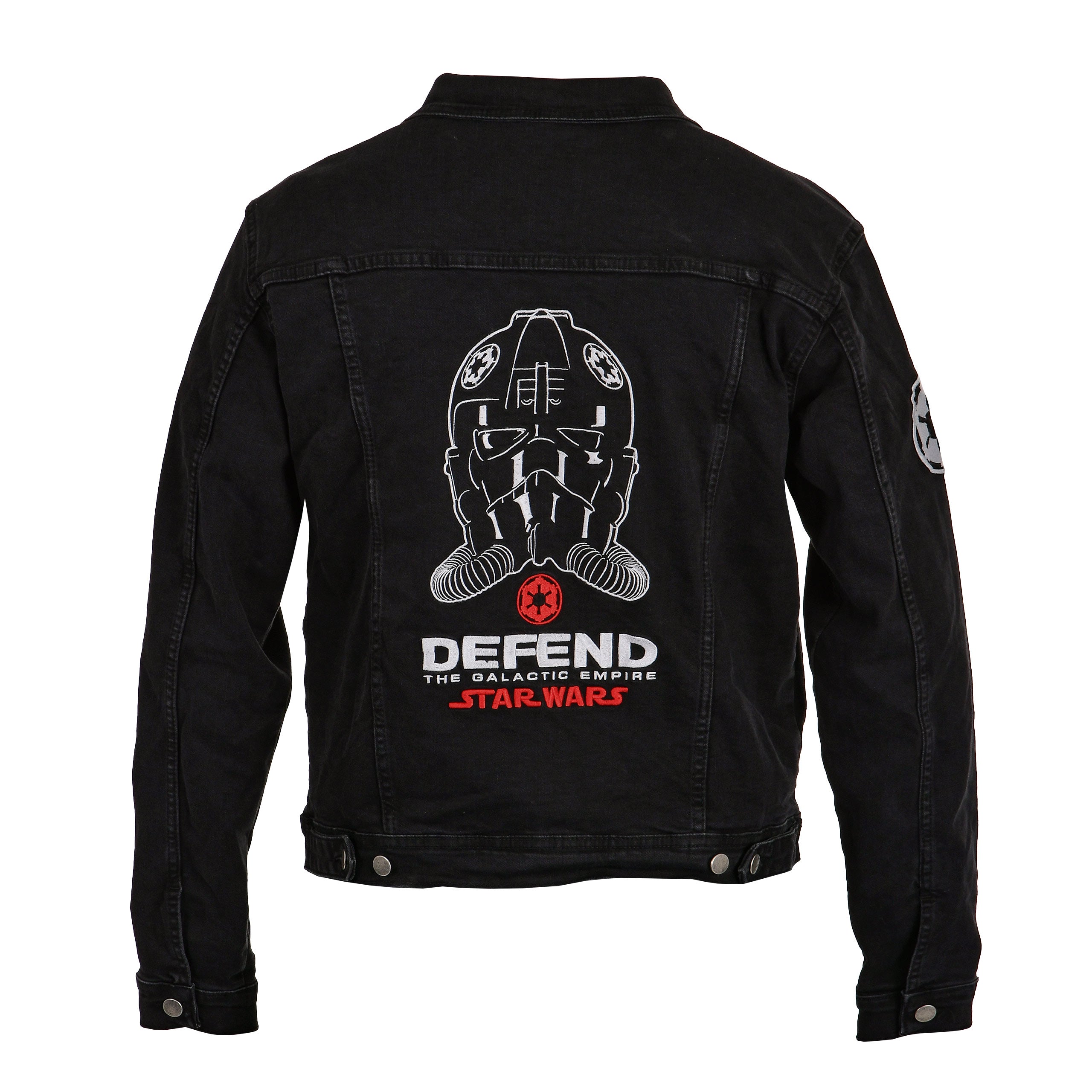 Produktbild Star Wars - Dark Side Defend The Galactic Empire Jeansjacke schwarz