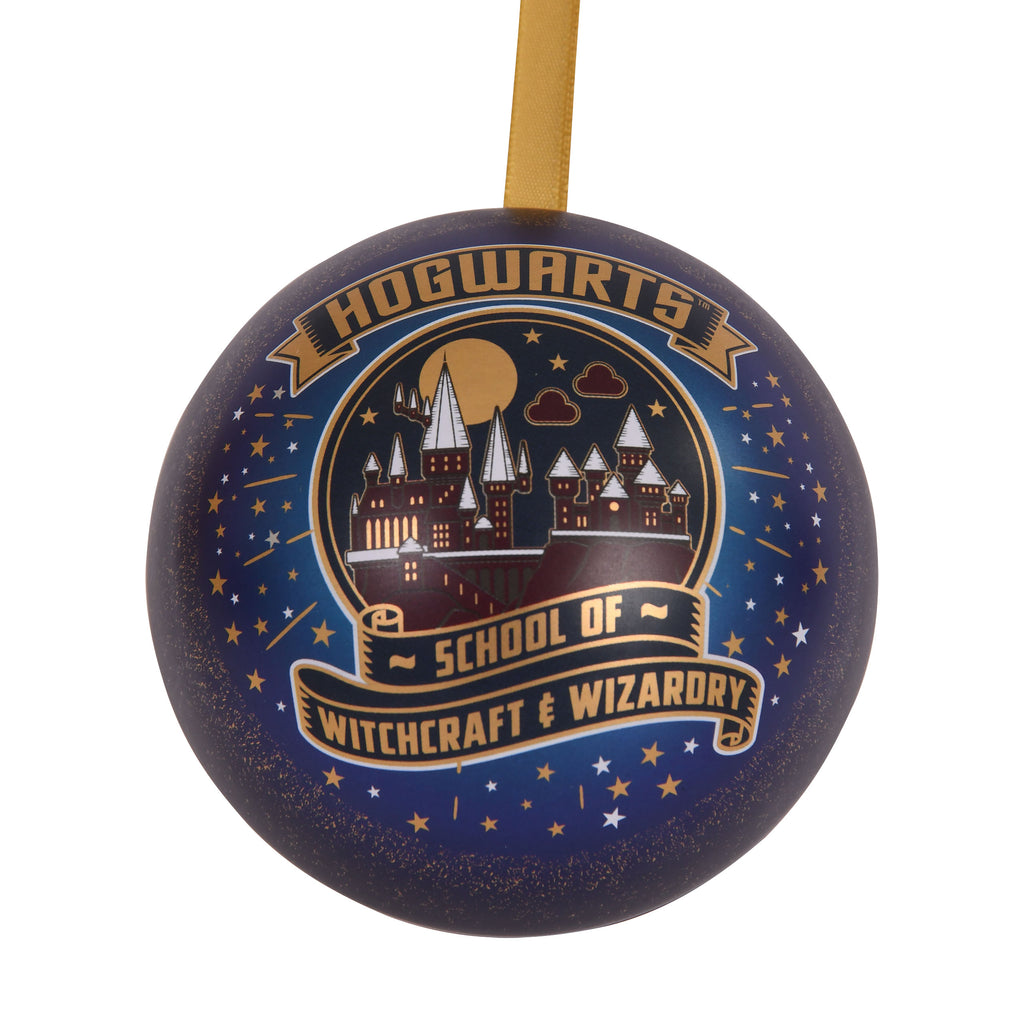 Produktbild Harry Potter - Hogwarts School of Witchcraft Weihnachtskugel mit Kette