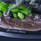 Image produit Jurassic Park - Figurine Diorama Velociraptor Bleu