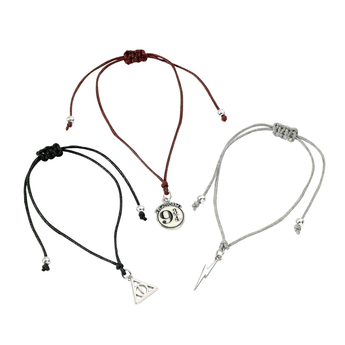 Immagine del prodotto Harry Potter - Set di 3 braccialetti con ciondolo