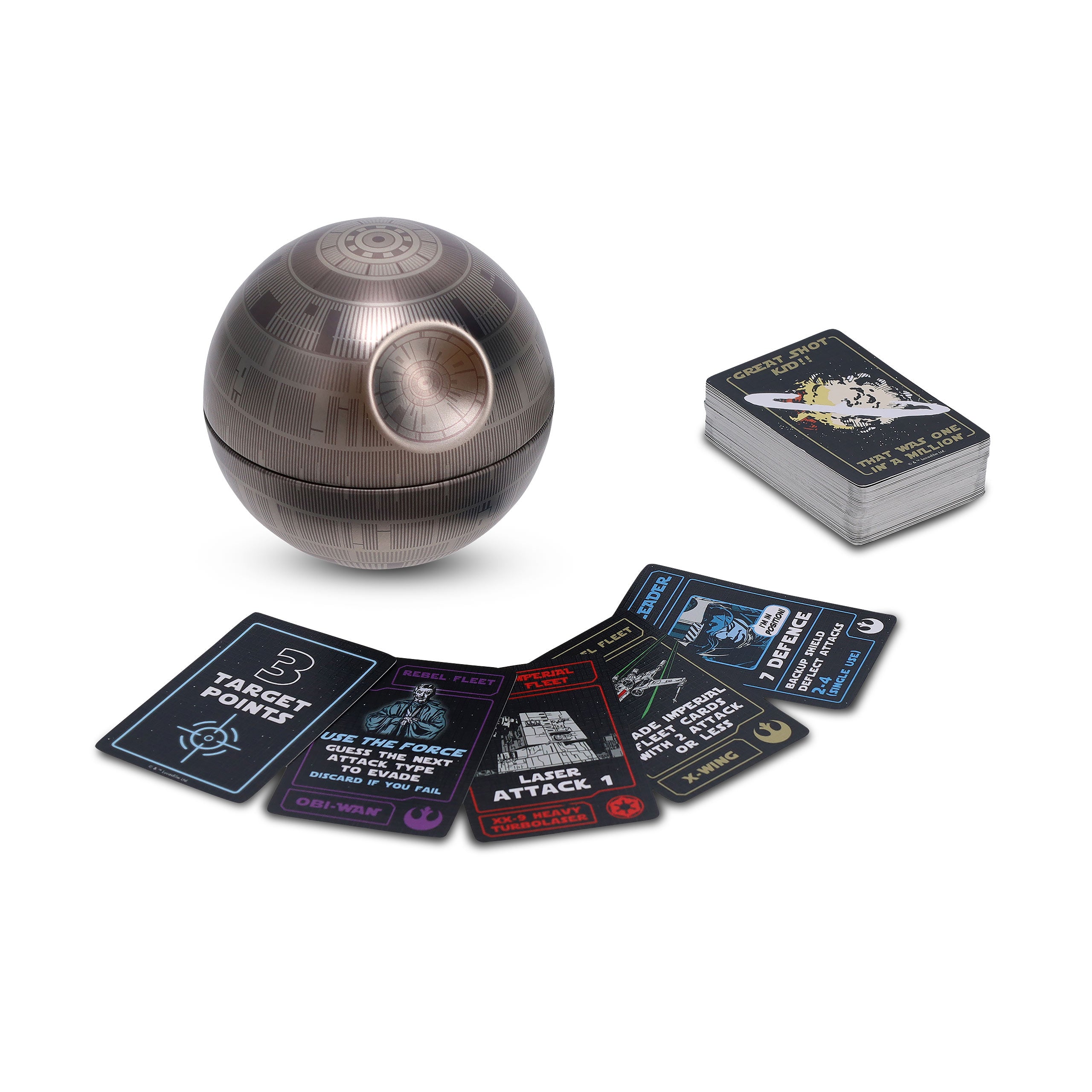 Immagine del prodotto Gioco di carte Stay on Target della Morte Nera - Star Wars