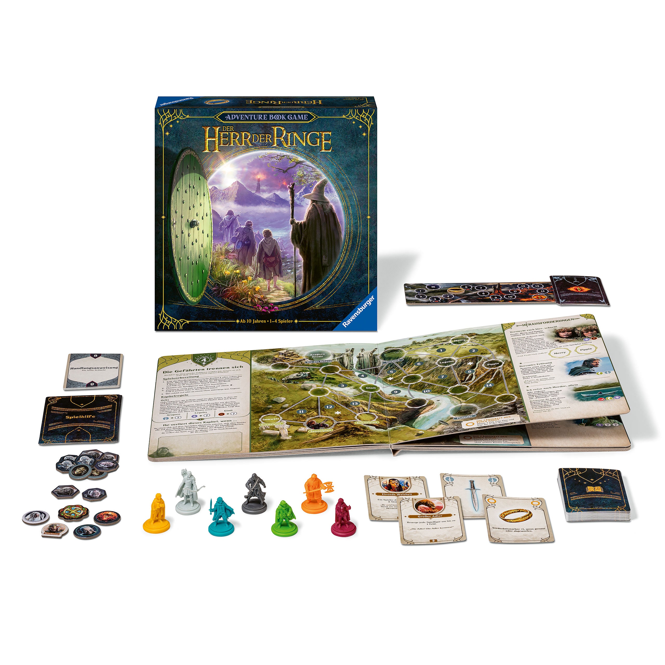 Produktbild Der Herr der Ringe - Adventure Book Strategiespiel
