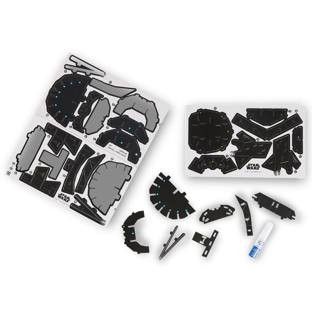 Image produit Casque Darth Vader Kit de construction de modèle 4D - Star Wars