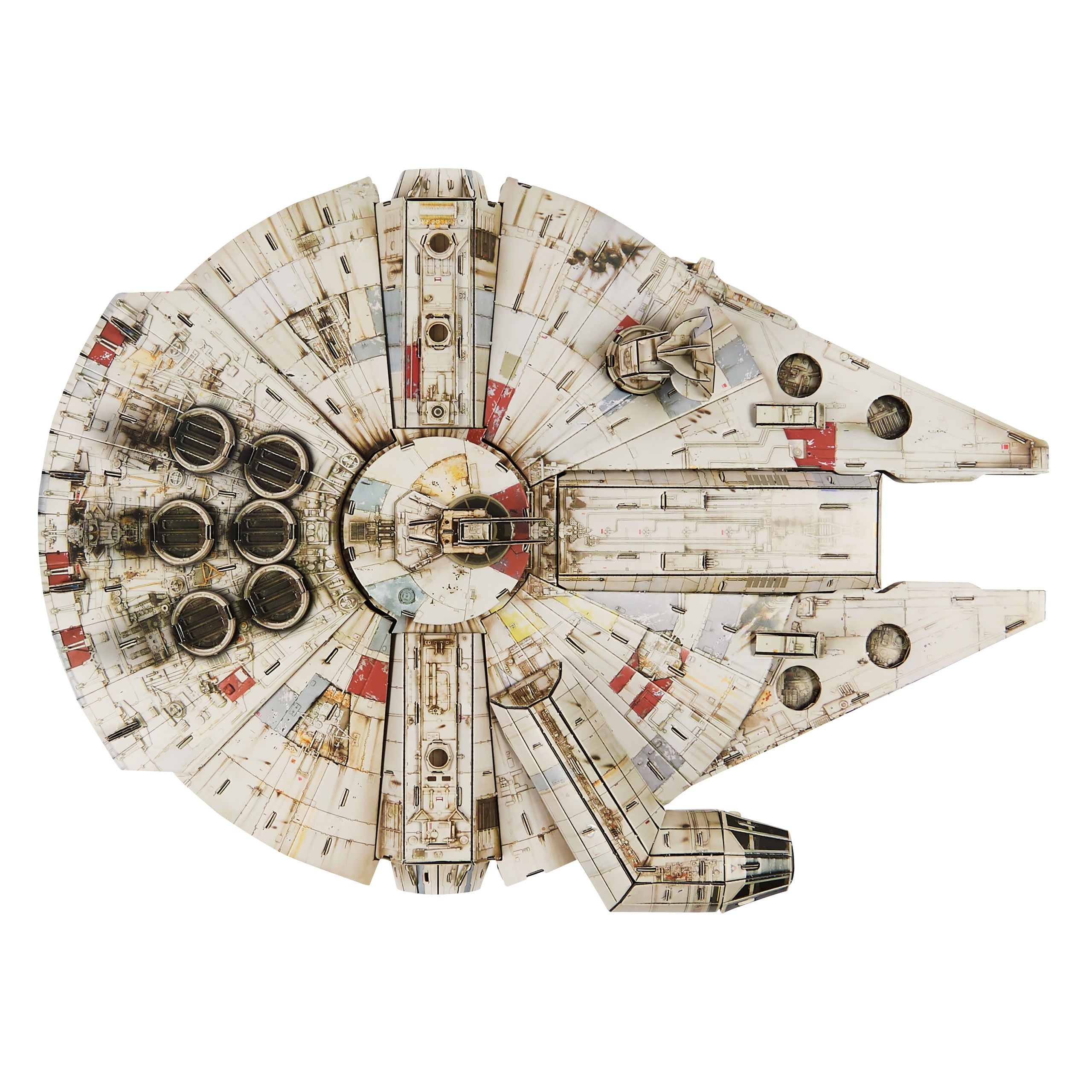Image produit Kit de construction 4D du Faucon Millénaire - Star Wars