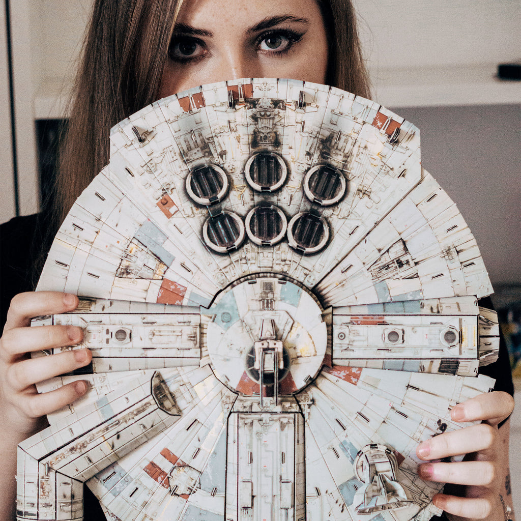 Image produit Kit de construction 4D du Faucon Millénaire - Star Wars