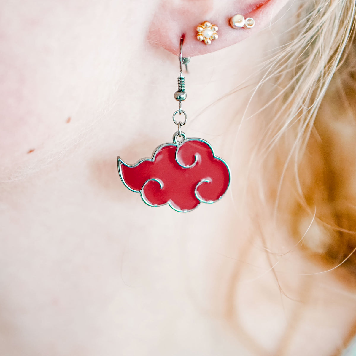 Image produit Naruto Shippuden - Boucles d'oreilles Akatsuki