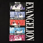 Produktbild Evangelion - Characters Eyes T-Shirt schwarz