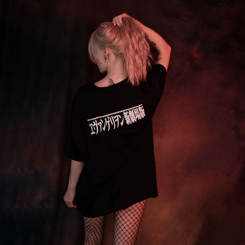 Produktbild Evangelion - Characters Eyes T-Shirt schwarz