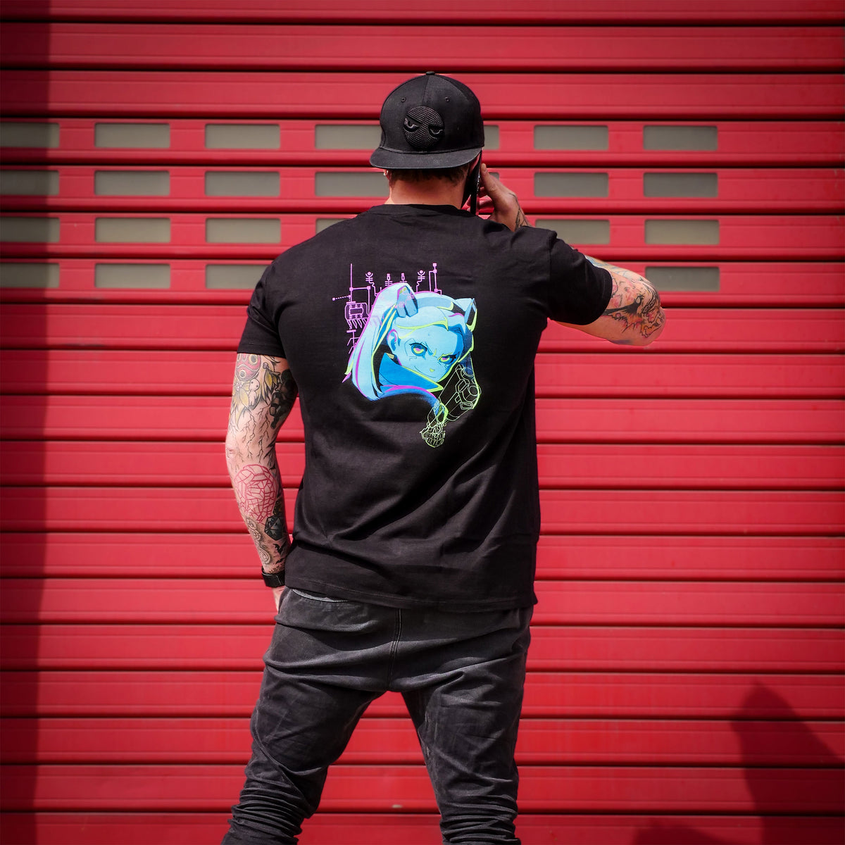 Immagine del prodotto Cyberpunk Edgerunners - T-shirt nera Rebecca Neon