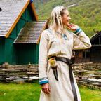 Immagine del prodotto Abito vichingo Lagertha beige-blu