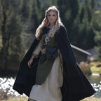 Image produit Cape médiévale Elinor noire