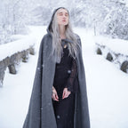 Produktbild Mittelalter Umhang Elinor grau