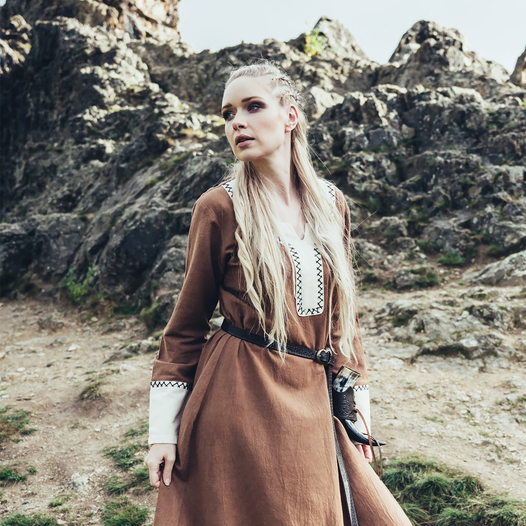 Produktbild Mittelalter Kleid Freya sand