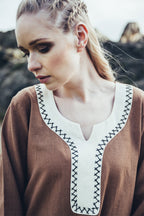Produktbild Mittelalter Kleid Freya sand