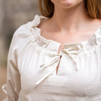 Produktbild Mittelalter Bluse Kurzarm Vera Beige