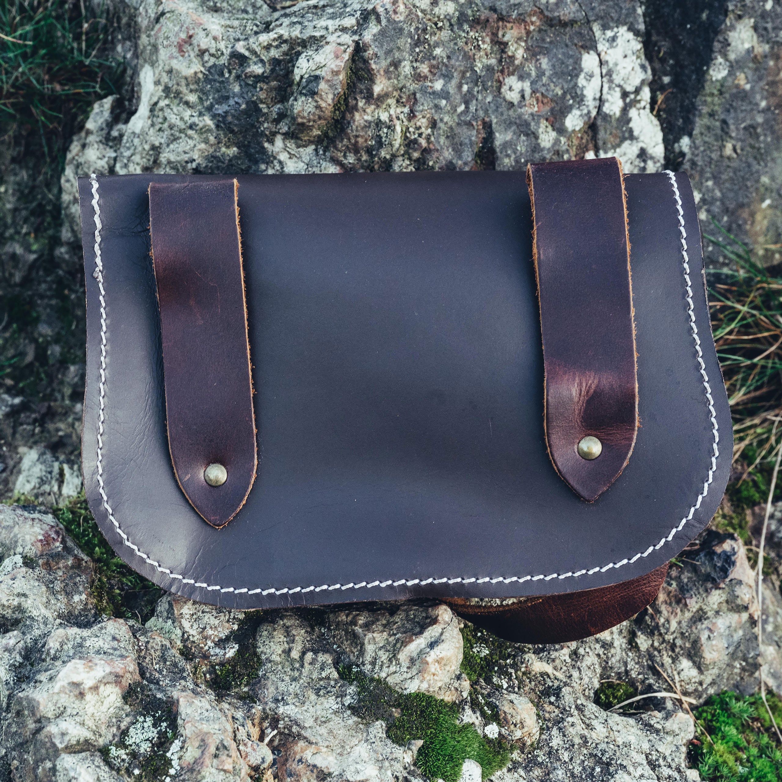 Produktbild Mittelalter Gürteltasche Hulda braun